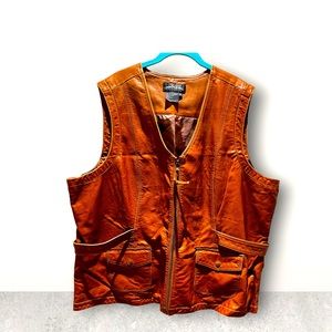 Live a Little Brown Vest 3X